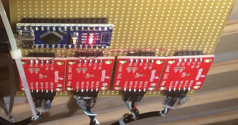 Montierte Platine / Circuit board installed